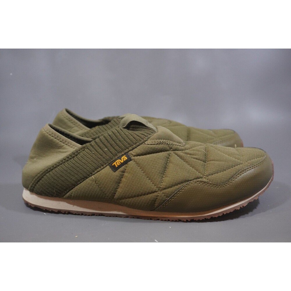Teva ReEmber Ember Moc Men's Sz 12 Dark Olive Slip On Shoes Casual Comfort